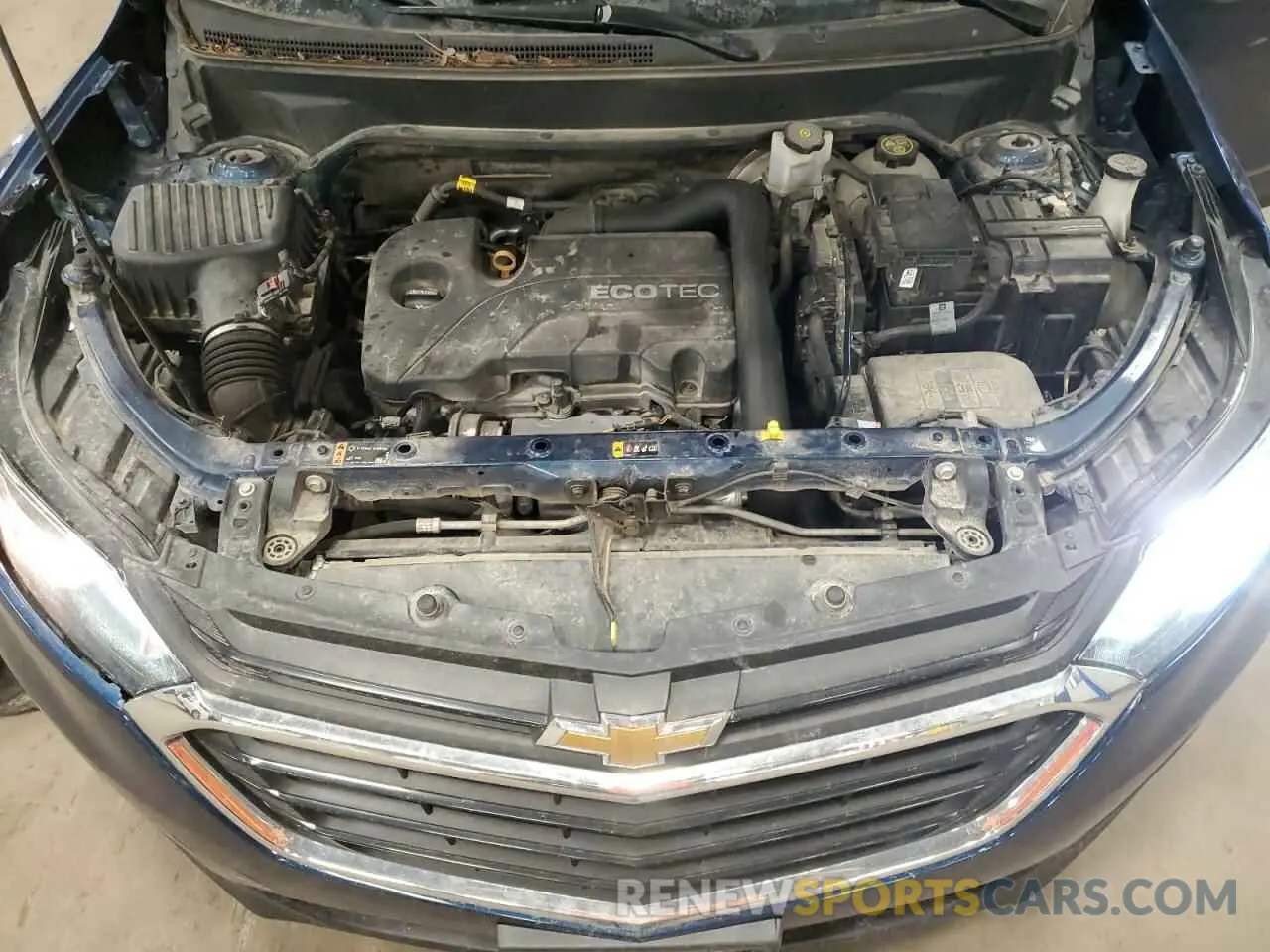 12 fotografías del automóvil dañado 2GNAXUEV8K6243455 CHEVROLET EQUINOX 2019