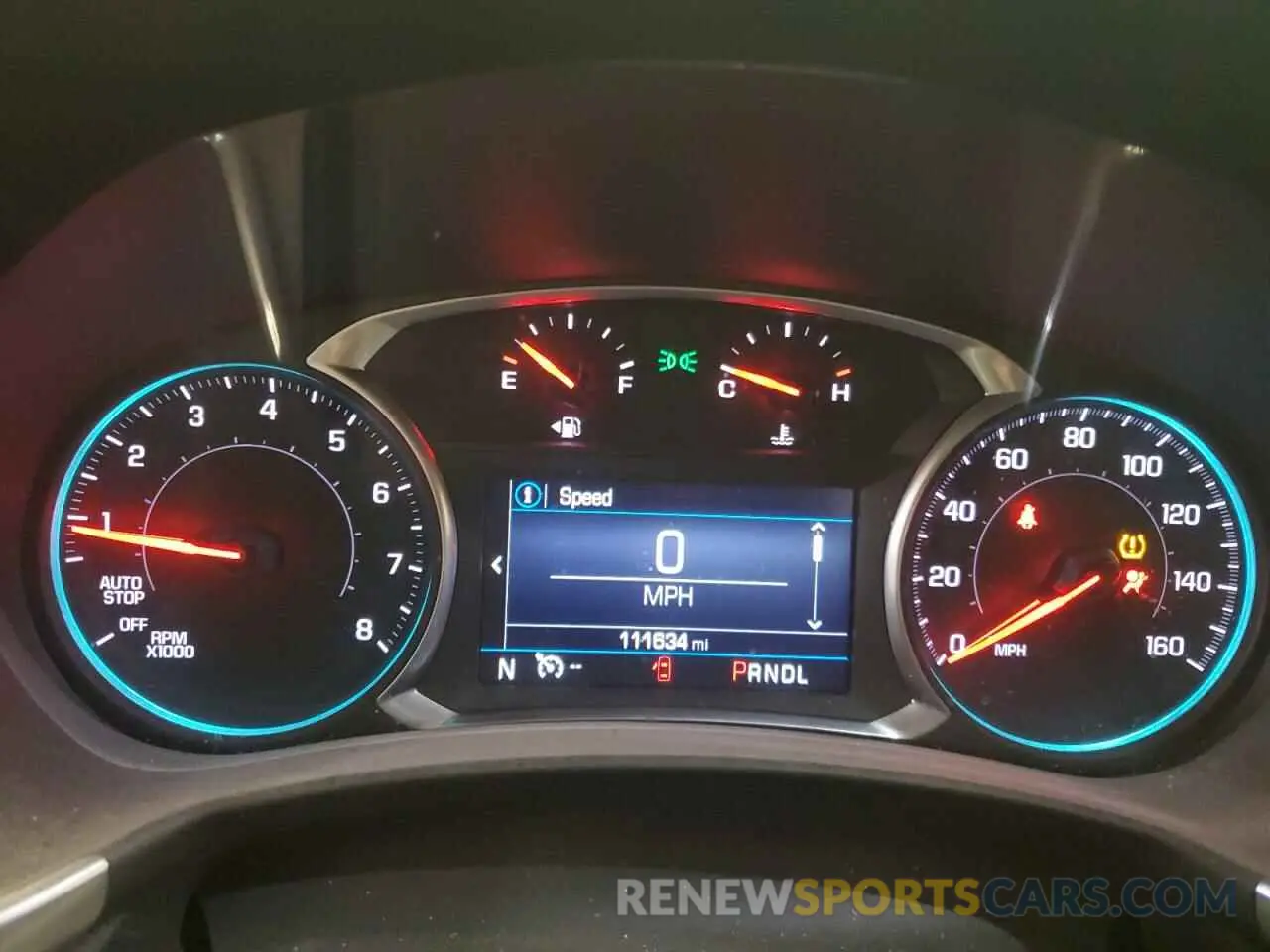 9 fotografías del automóvil dañado 2GNAXUEV8K6243455 CHEVROLET EQUINOX 2019