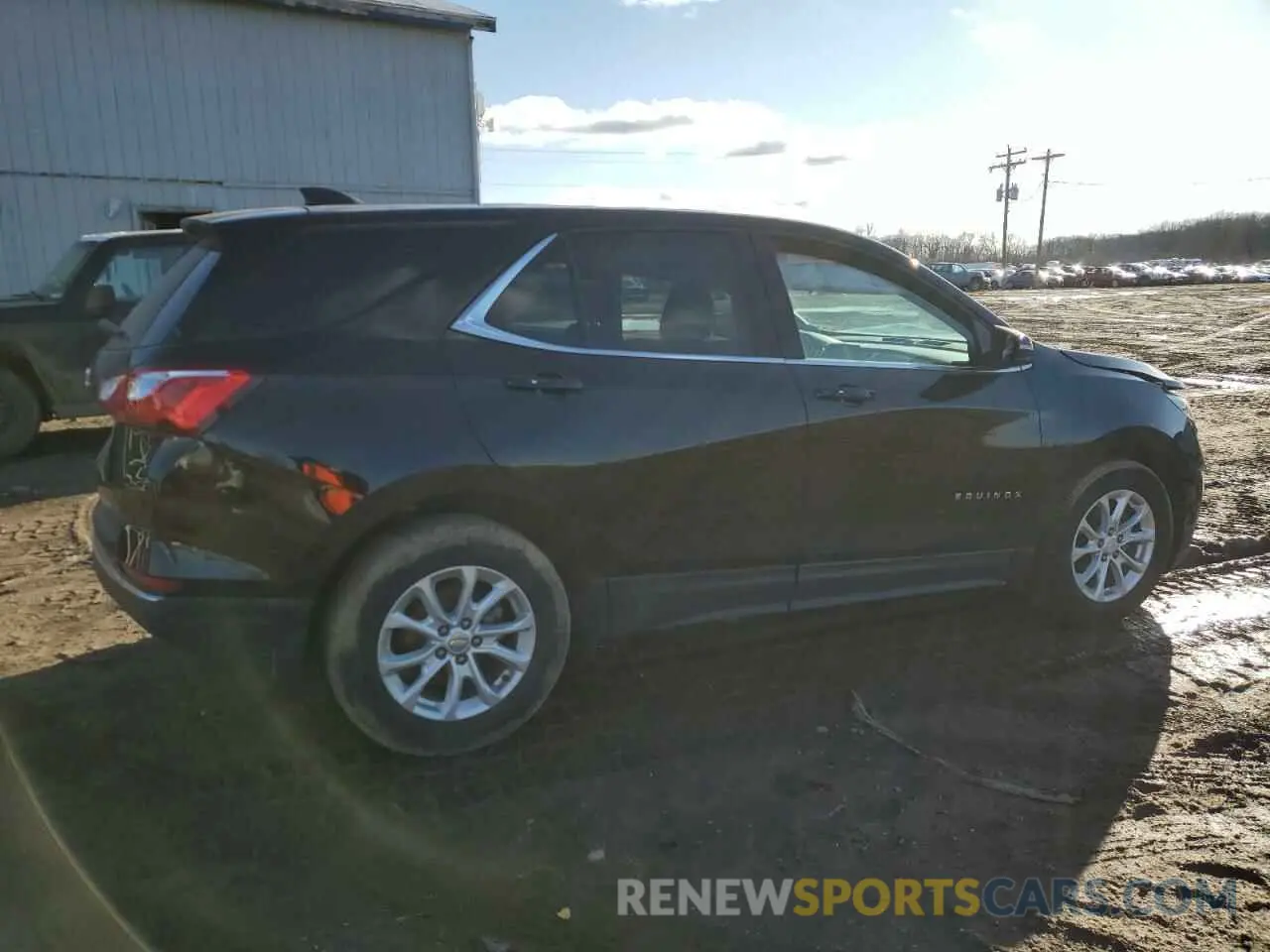 3 fotografías del automóvil dañado 2GNAXUEV8K6243777 CHEVROLET EQUINOX 2019