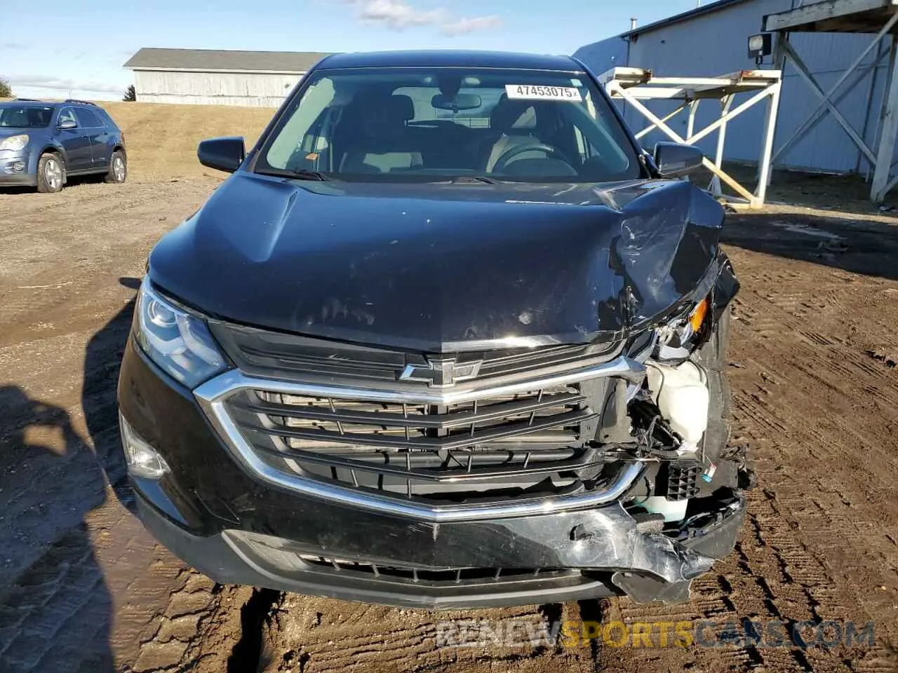 5 fotografías del automóvil dañado 2GNAXUEV8K6243777 CHEVROLET EQUINOX 2019