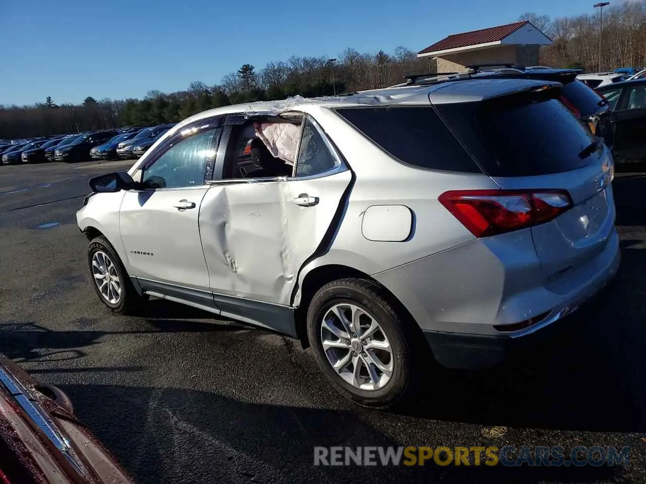 2 fotografías del automóvil dañado 2GNAXUEV8K6271563 CHEVROLET EQUINOX 2019