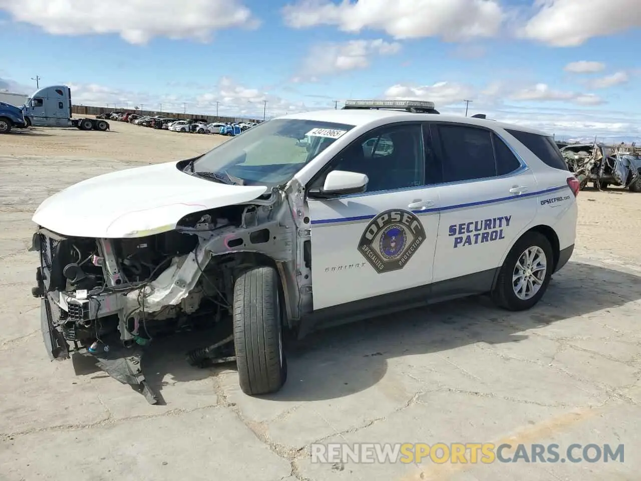 1 fotografías del automóvil dañado 2GNAXUEV8K6303427 CHEVROLET EQUINOX 2019