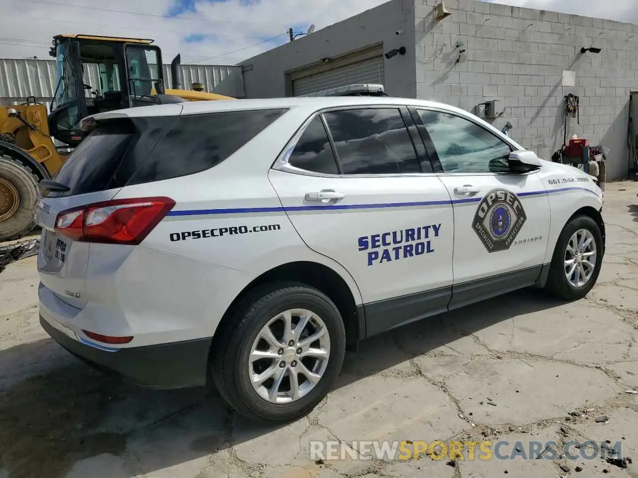 3 fotografías del automóvil dañado 2GNAXUEV8K6303427 CHEVROLET EQUINOX 2019