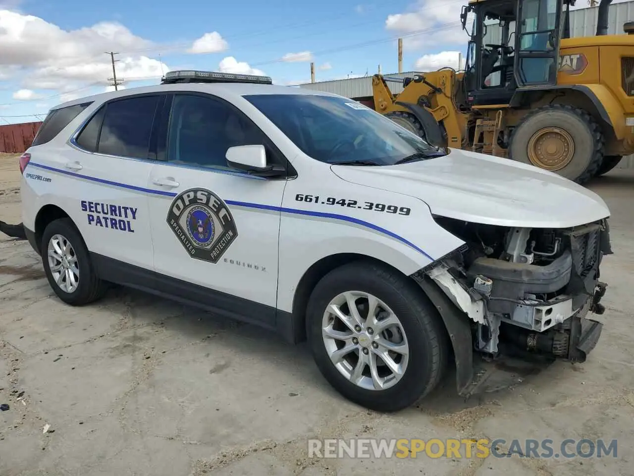 4 fotografías del automóvil dañado 2GNAXUEV8K6303427 CHEVROLET EQUINOX 2019