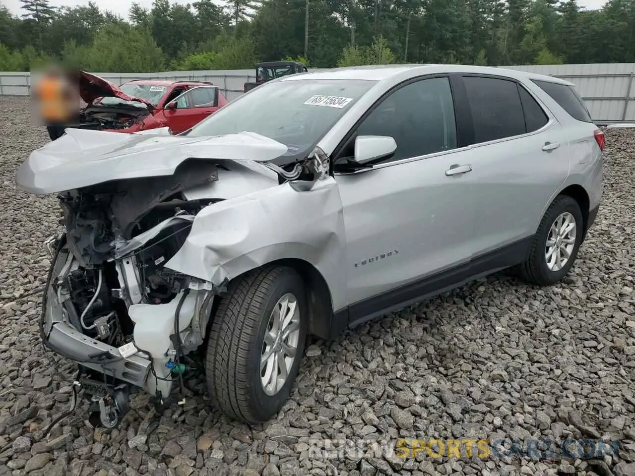1 fotografías del automóvil dañado 2GNAXUEV9K6103625 CHEVROLET EQUINOX 2019