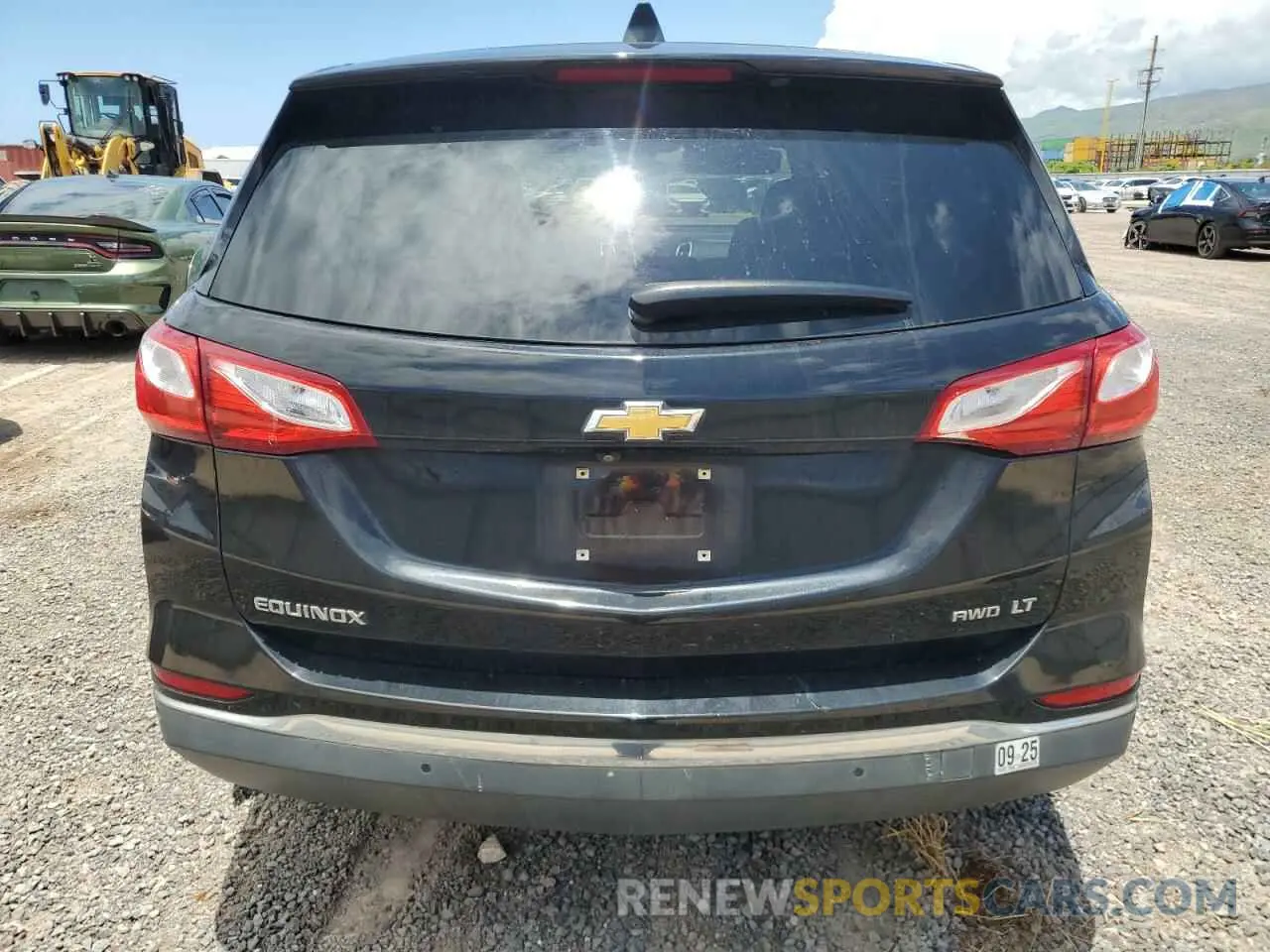 6 fotografías del automóvil dañado 2GNAXUEV9K6127939 CHEVROLET EQUINOX 2019