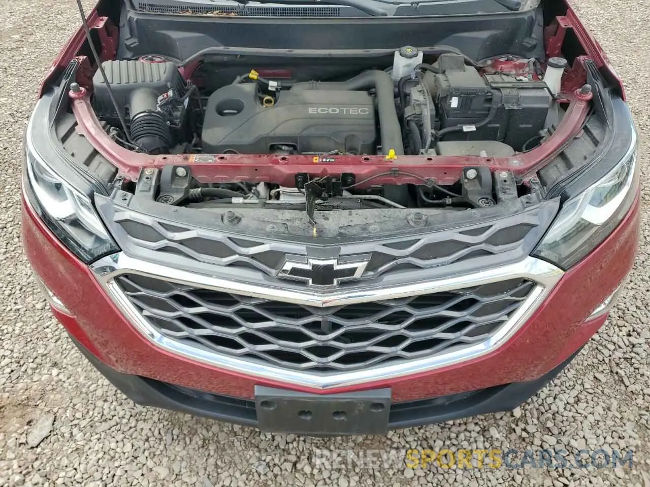 11 fotografías del automóvil dañado 2GNAXUEV9K6184254 CHEVROLET EQUINOX 2019