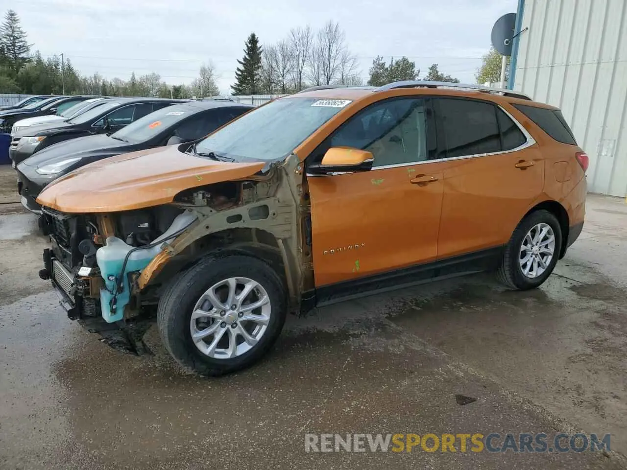 1 fotografías del automóvil dañado 2GNAXUEV9K6200811 CHEVROLET EQUINOX 2019