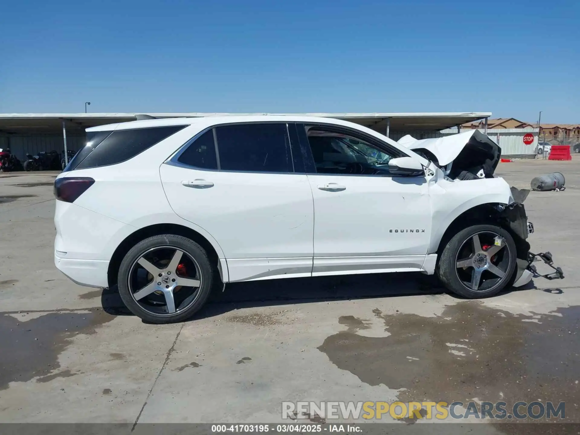 14 fotografías del automóvil dañado 2GNAXUEV9K6240368 CHEVROLET EQUINOX 2019
