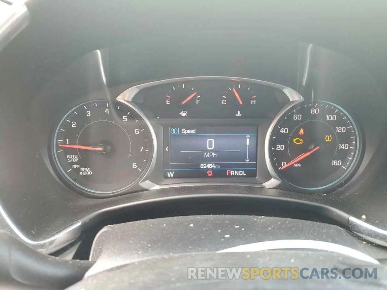 9 fotografías del automóvil dañado 2GNAXUEV9K6286976 CHEVROLET EQUINOX 2019