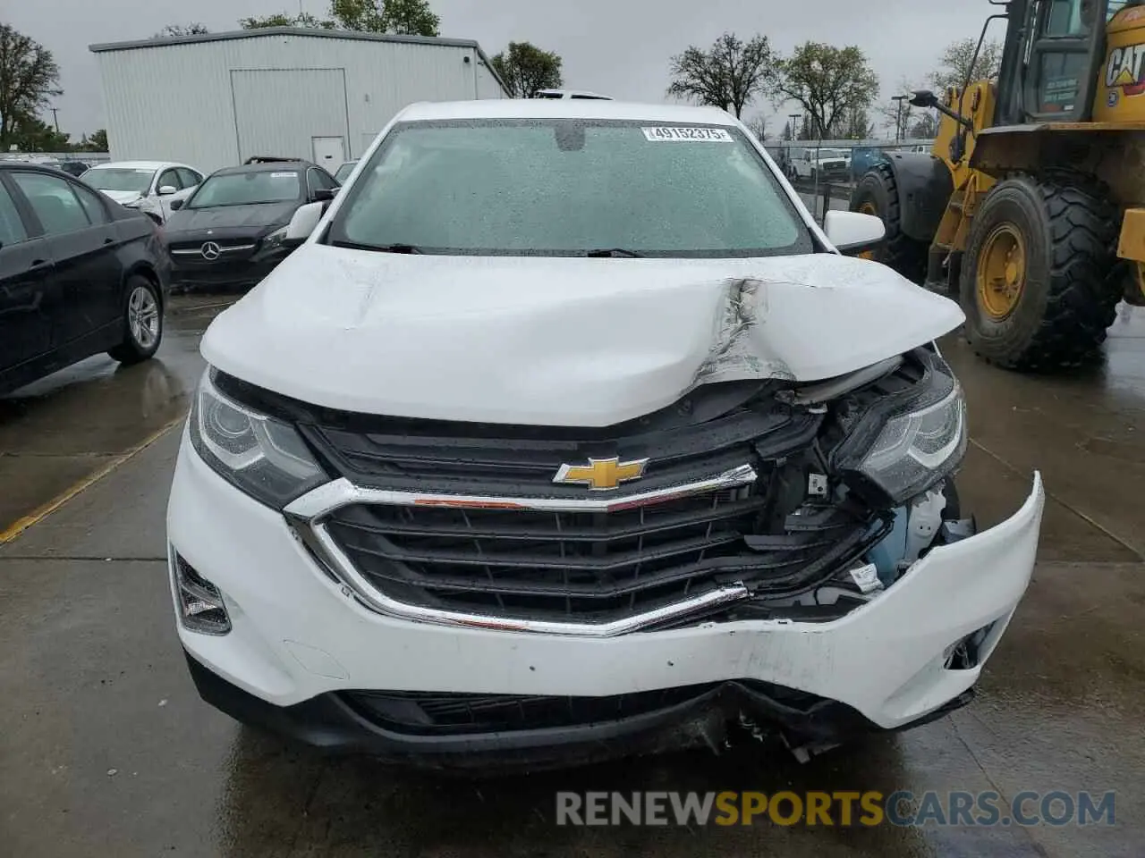 5 fotografías del automóvil dañado 2GNAXUEV9K6290882 CHEVROLET EQUINOX 2019