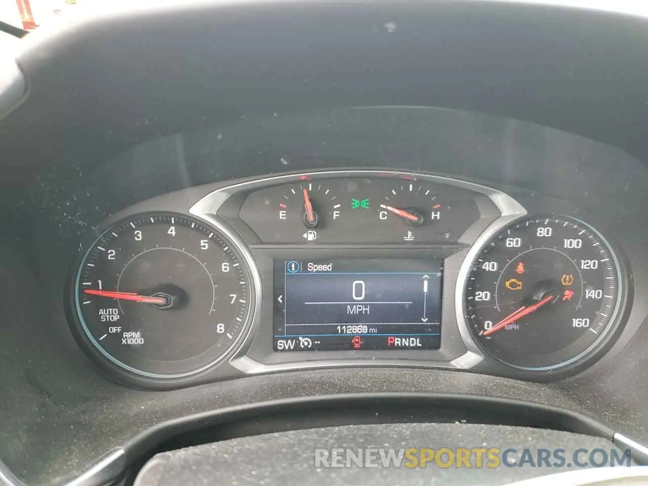 9 fotografías del automóvil dañado 2GNAXUEVXK6118098 CHEVROLET EQUINOX 2019