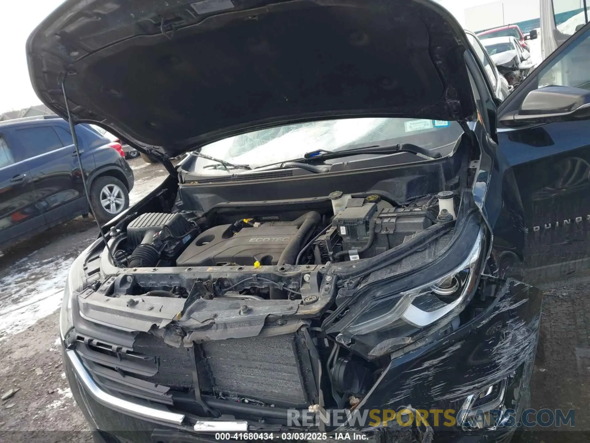 10 fotografías del automóvil dañado 2GNAXUEVXK6162392 CHEVROLET EQUINOX 2019
