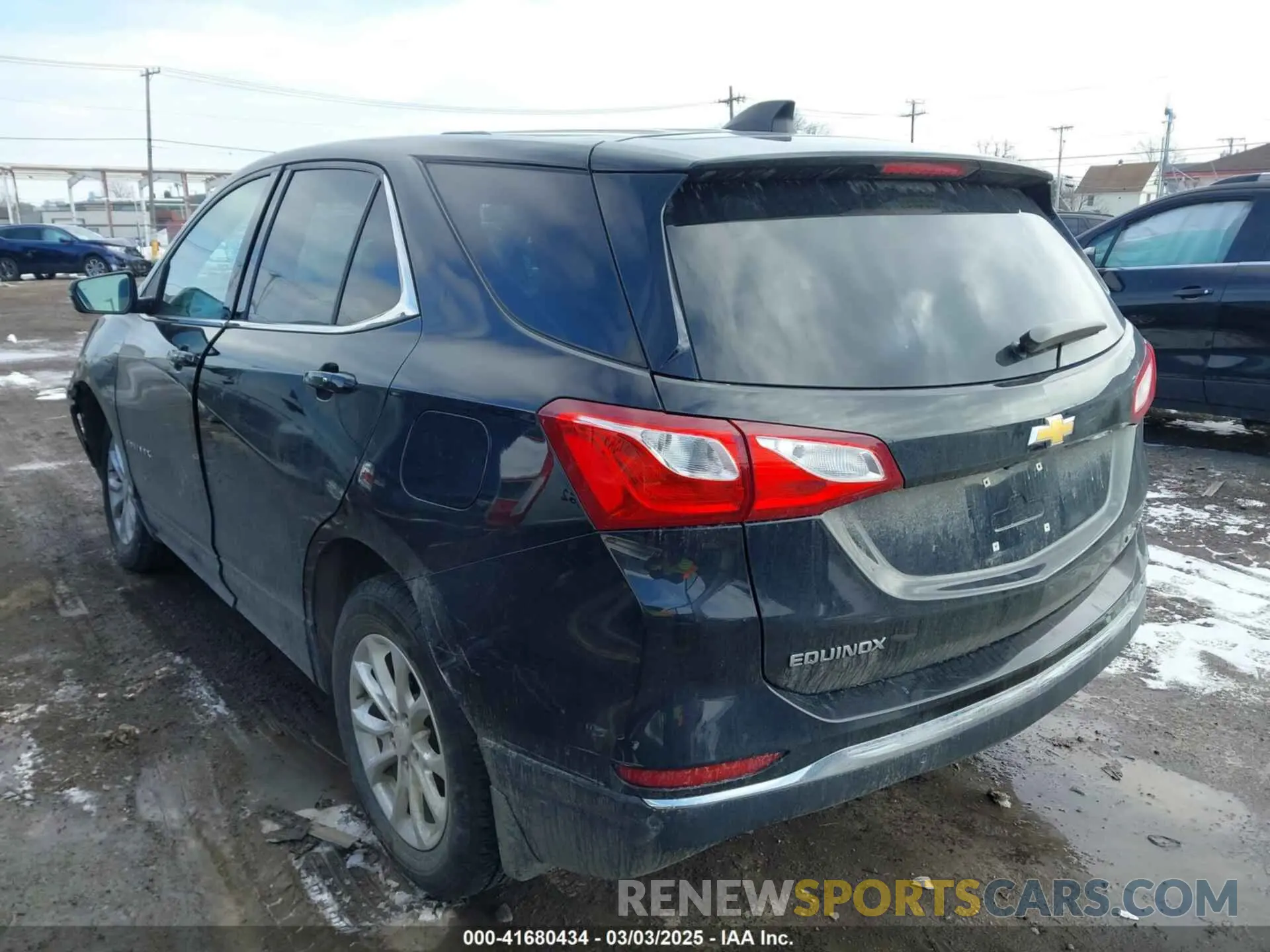 3 fotografías del automóvil dañado 2GNAXUEVXK6162392 CHEVROLET EQUINOX 2019