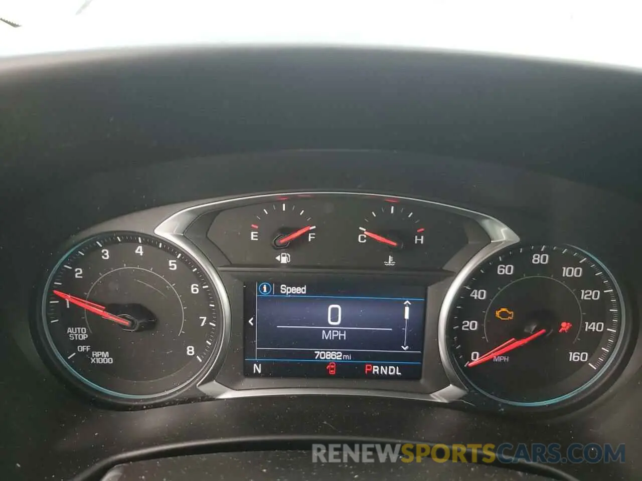 9 fotografías del automóvil dañado 2GNAXUEVXK6240850 CHEVROLET EQUINOX 2019