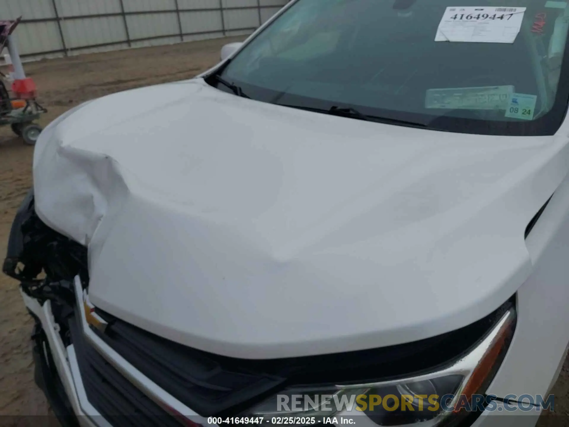 10 fotografías del automóvil dañado 2GNAXUEVXK6254229 CHEVROLET EQUINOX 2019