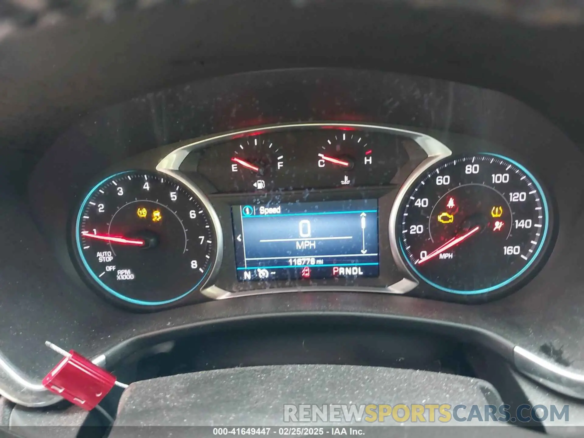 7 fotografías del automóvil dañado 2GNAXUEVXK6254229 CHEVROLET EQUINOX 2019