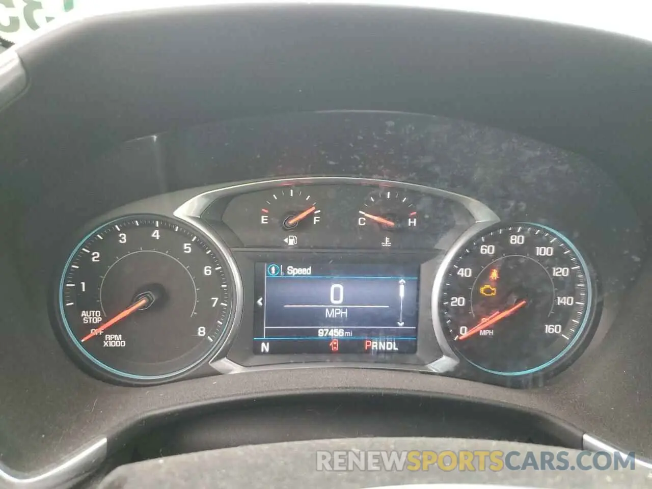 9 fotografías del automóvil dañado 2GNAXUEVXK6307401 CHEVROLET EQUINOX 2019