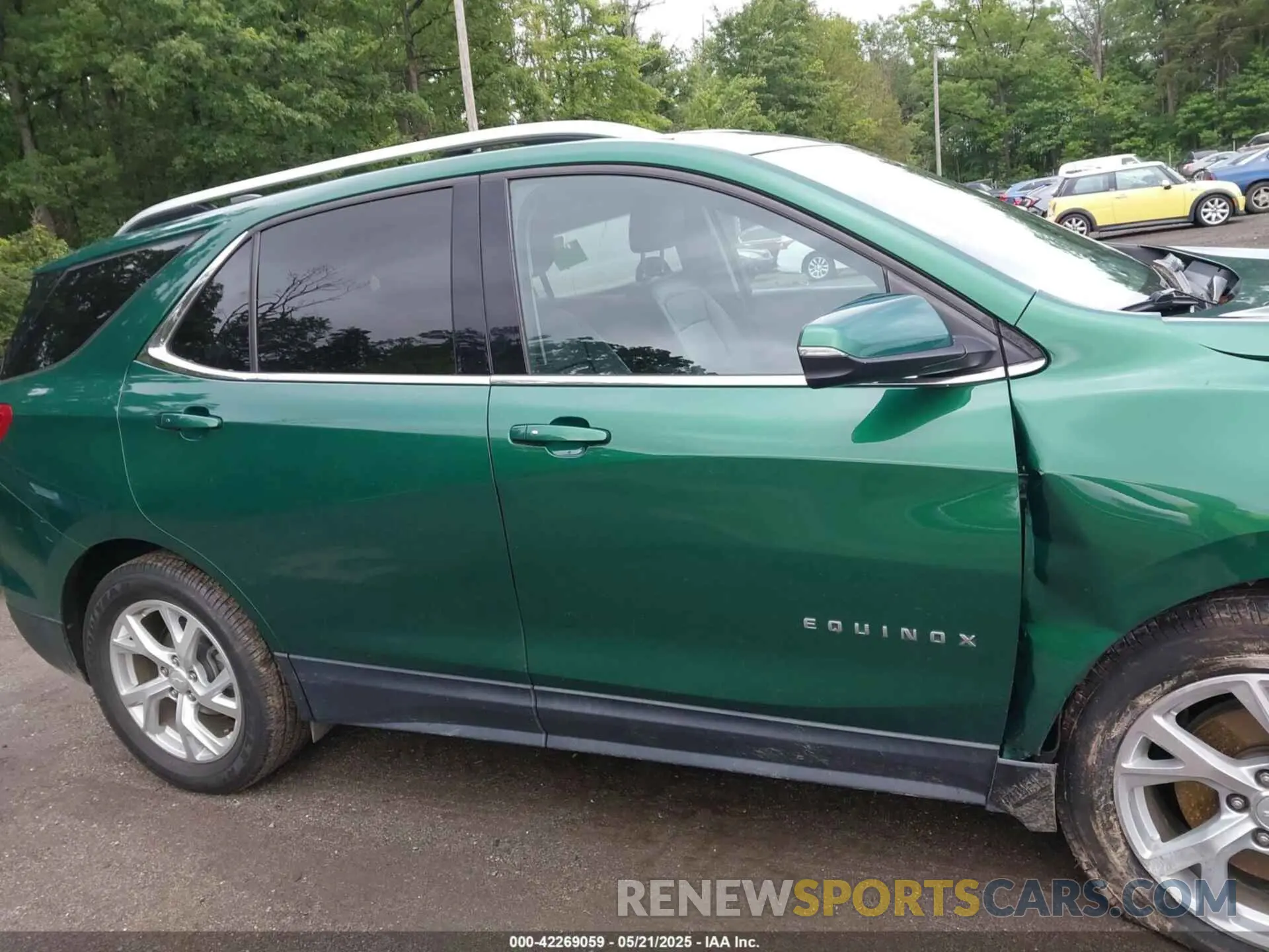 13 fotografías del automóvil dañado 2GNAXVEX0K6104072 CHEVROLET EQUINOX 2019