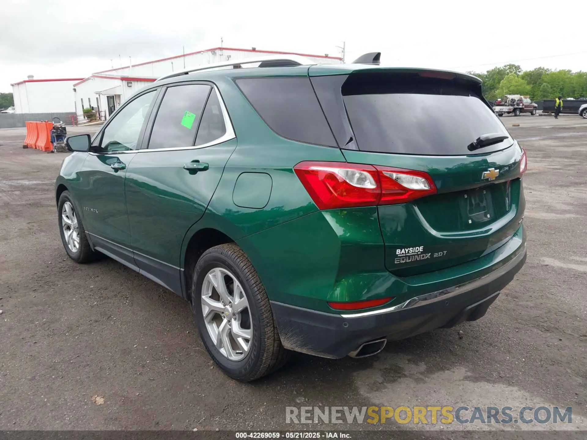 3 fotografías del automóvil dañado 2GNAXVEX0K6104072 CHEVROLET EQUINOX 2019