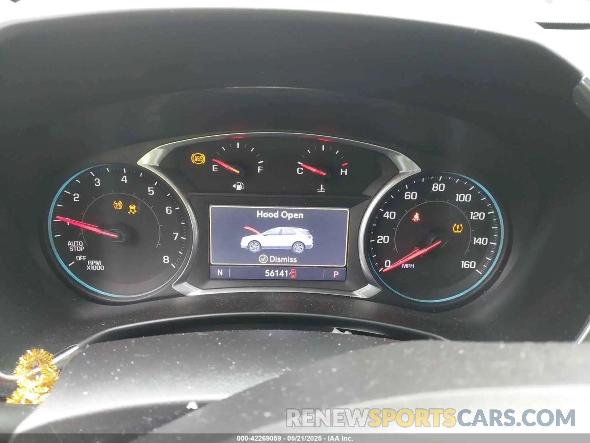 7 fotografías del automóvil dañado 2GNAXVEX0K6104072 CHEVROLET EQUINOX 2019