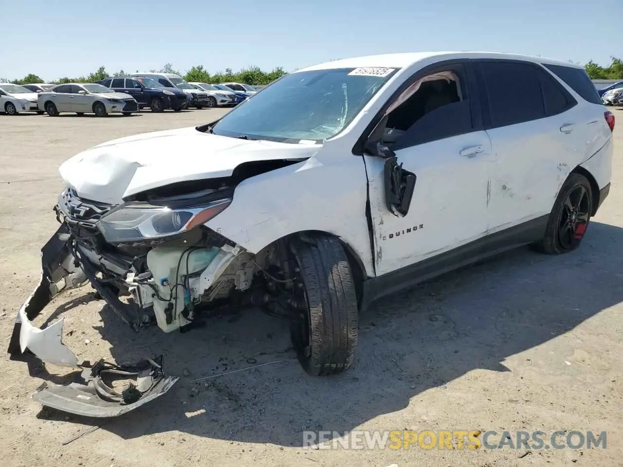 1 fotografías del automóvil dañado 2GNAXVEX0K6213647 CHEVROLET EQUINOX 2019