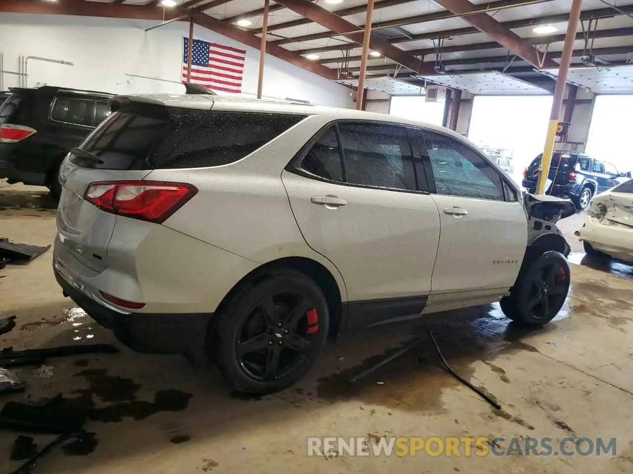 3 fotografías del automóvil dañado 2GNAXVEX2K6267936 CHEVROLET EQUINOX 2019