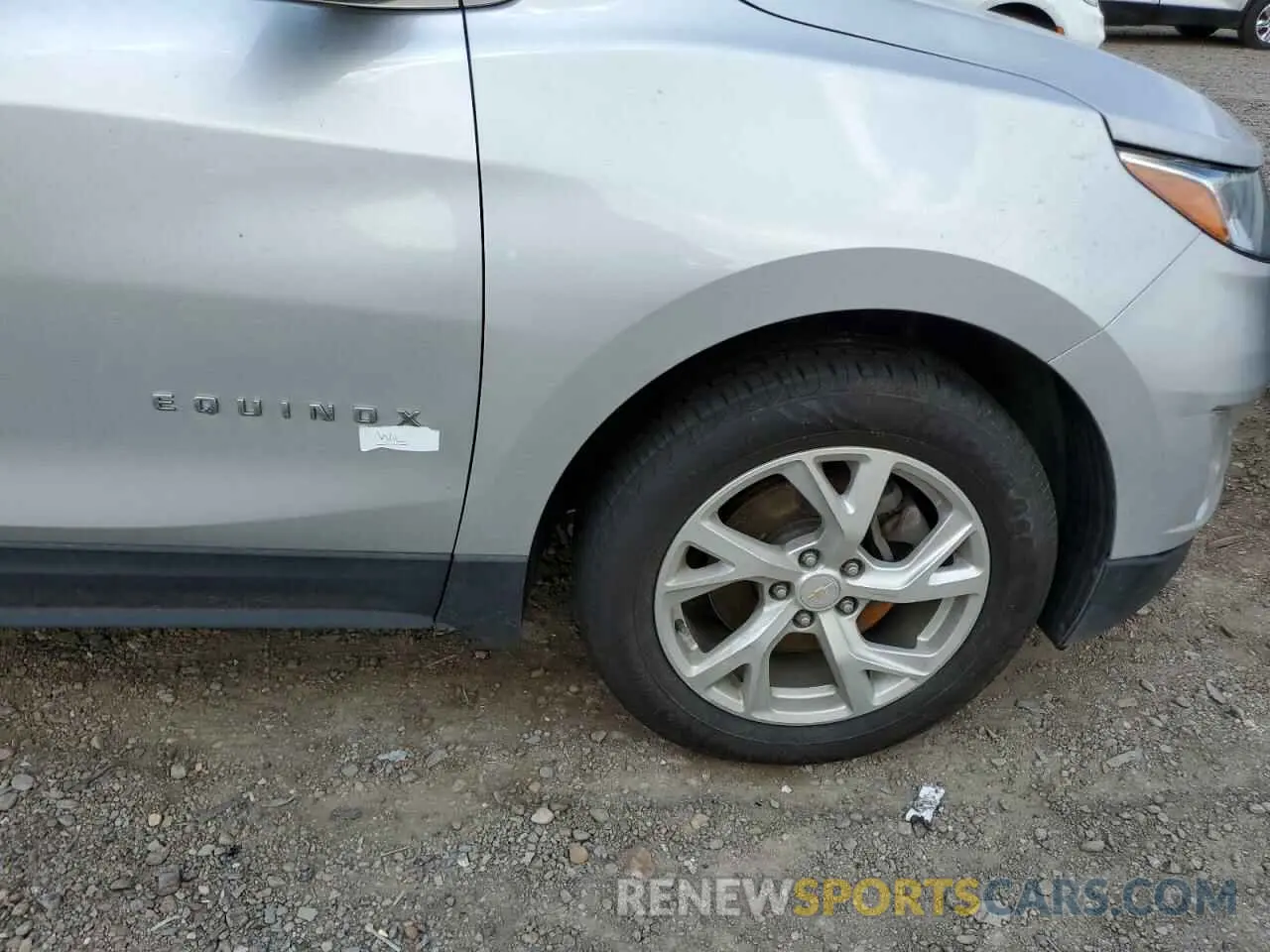 13 fotografías del automóvil dañado 2GNAXVEX4K6296466 CHEVROLET EQUINOX 2019