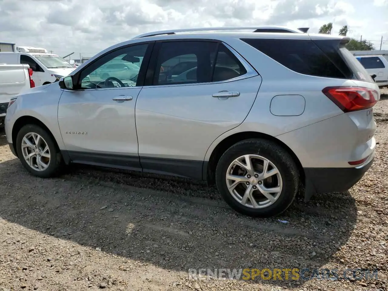 2 fotografías del automóvil dañado 2GNAXVEX4K6296466 CHEVROLET EQUINOX 2019