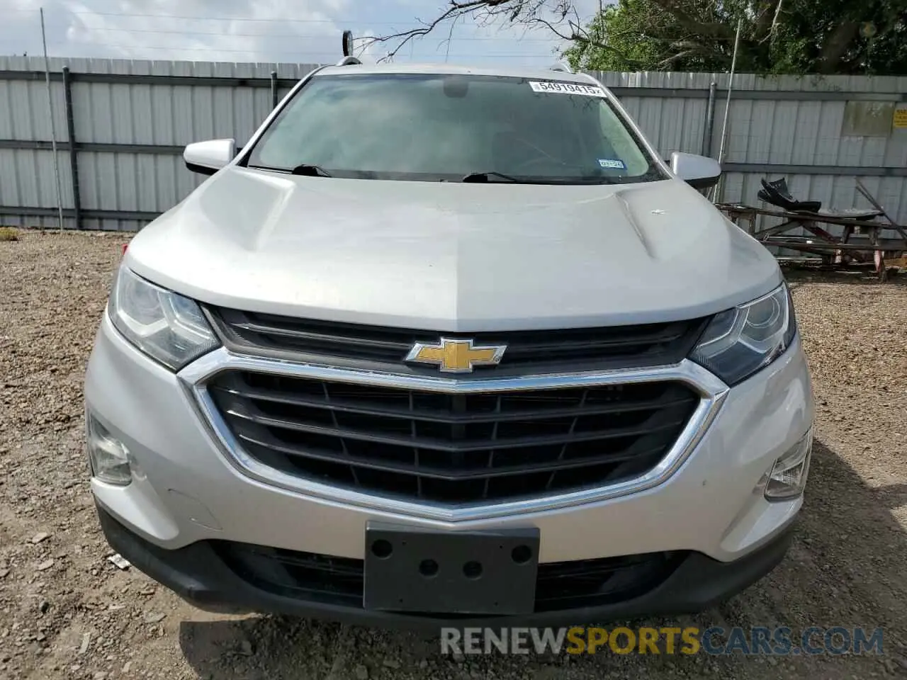 5 fotografías del automóvil dañado 2GNAXVEX4K6296466 CHEVROLET EQUINOX 2019