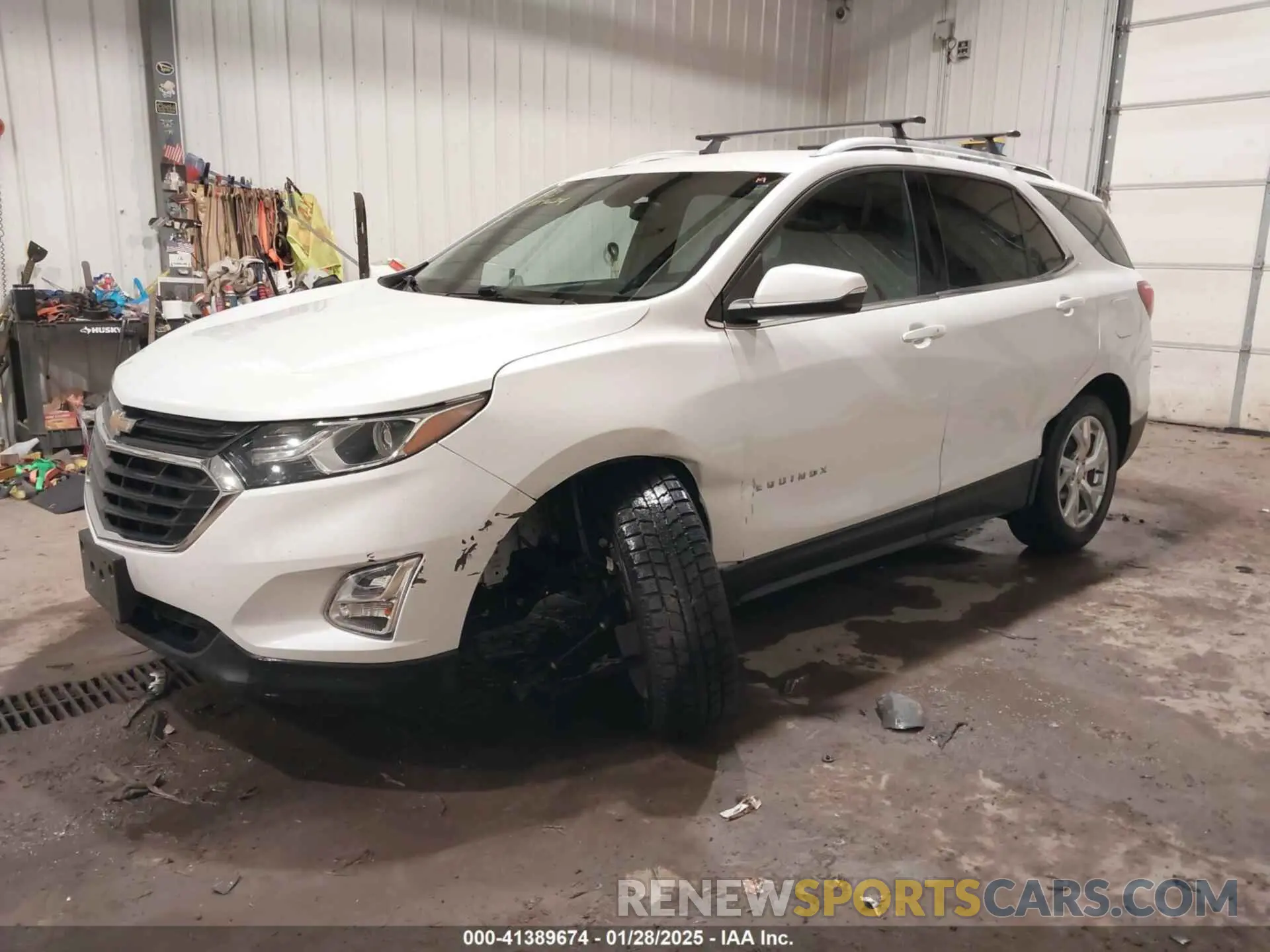2 fotografías del automóvil dañado 2GNAXVEX5K6191659 CHEVROLET EQUINOX 2019