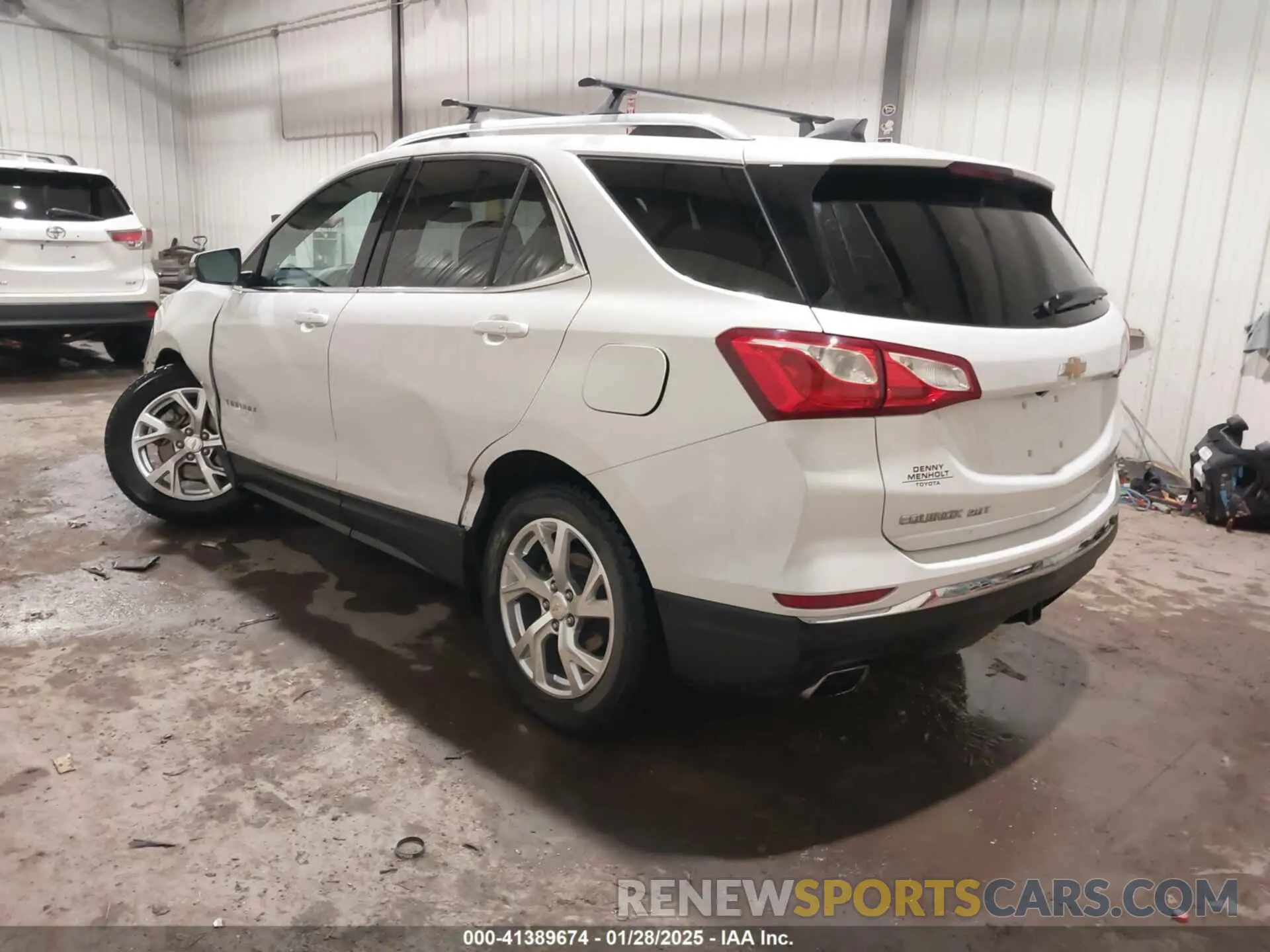 3 fotografías del automóvil dañado 2GNAXVEX5K6191659 CHEVROLET EQUINOX 2019