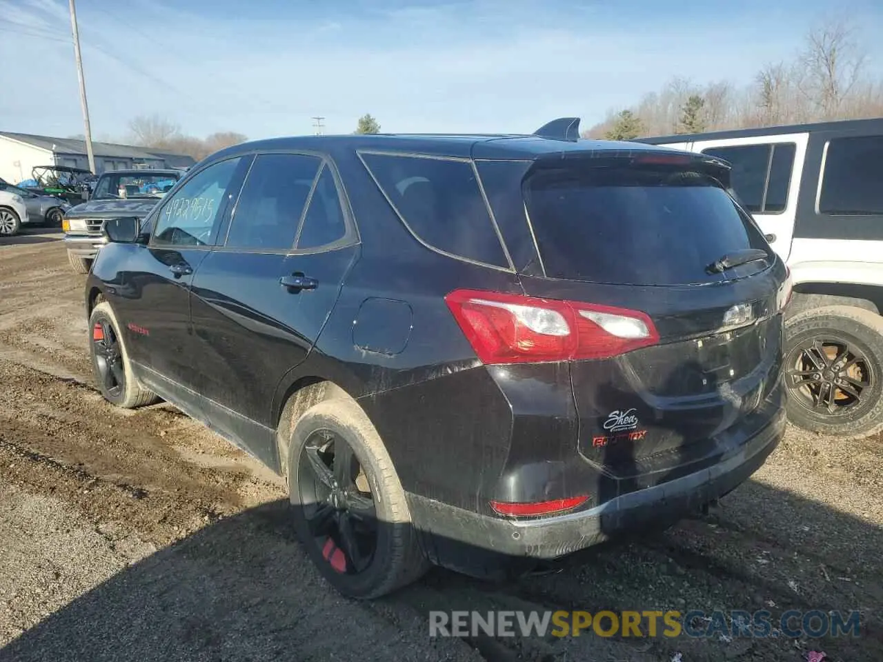 2 fotografías del automóvil dañado 2GNAXVEX8K6217347 CHEVROLET EQUINOX 2019