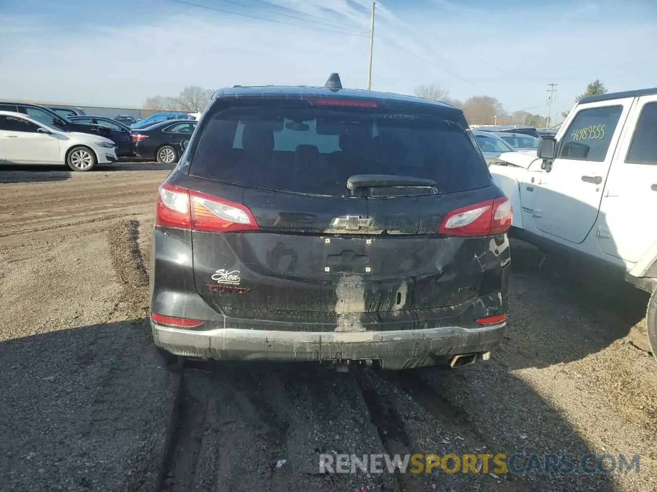 6 fotografías del automóvil dañado 2GNAXVEX8K6217347 CHEVROLET EQUINOX 2019