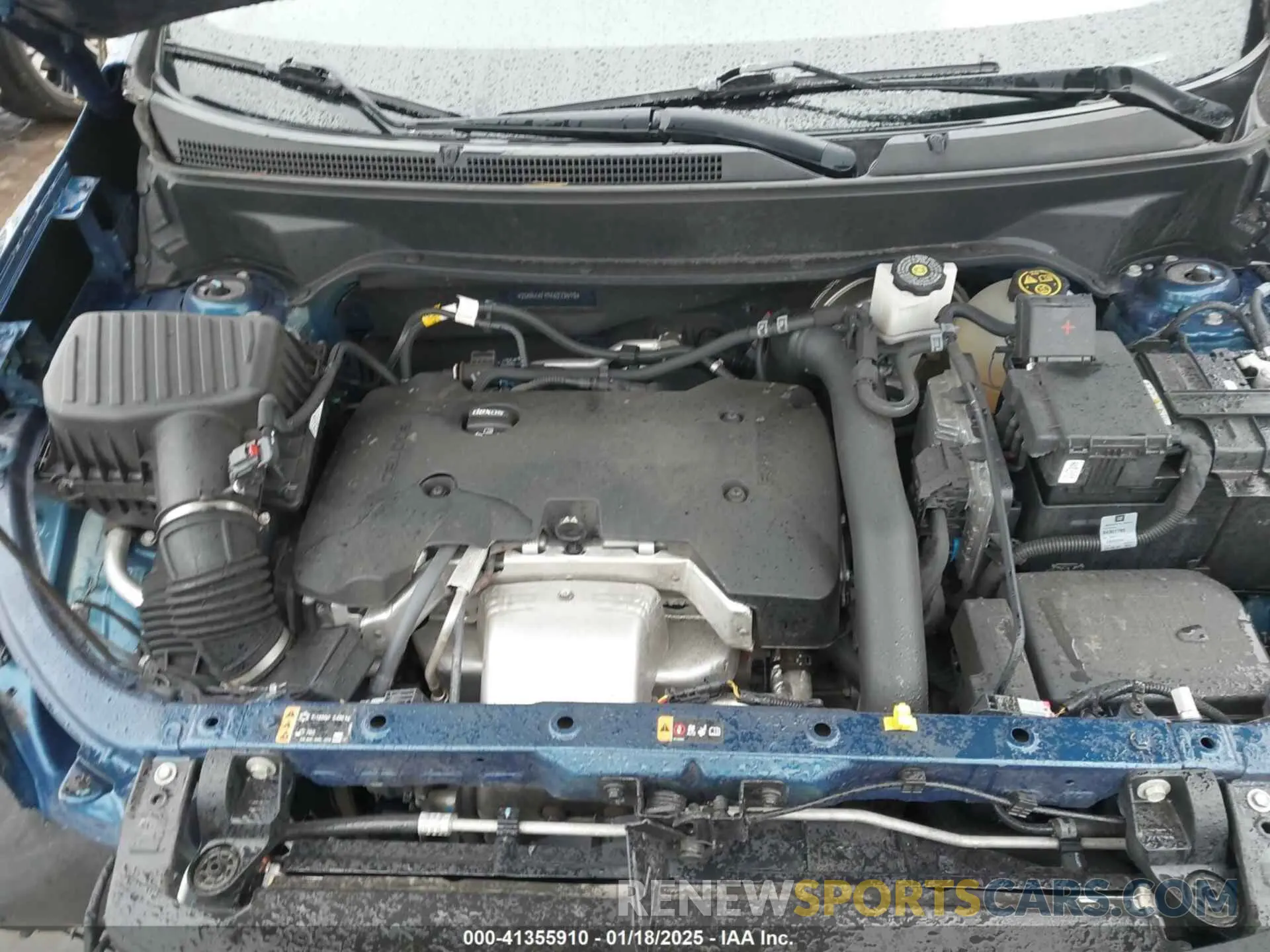10 fotografías del automóvil dañado 2GNAXVEX9K6273510 CHEVROLET EQUINOX 2019