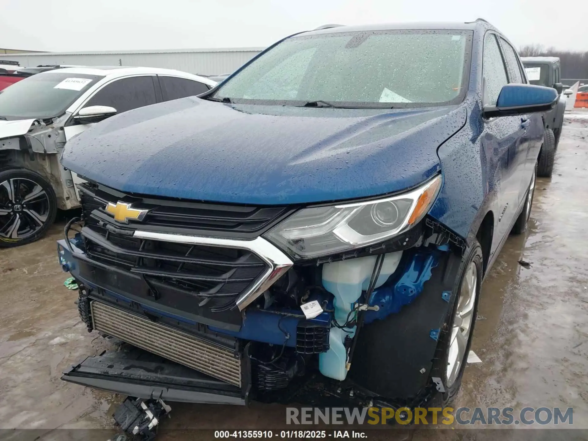 2 fotografías del automóvil dañado 2GNAXVEX9K6273510 CHEVROLET EQUINOX 2019