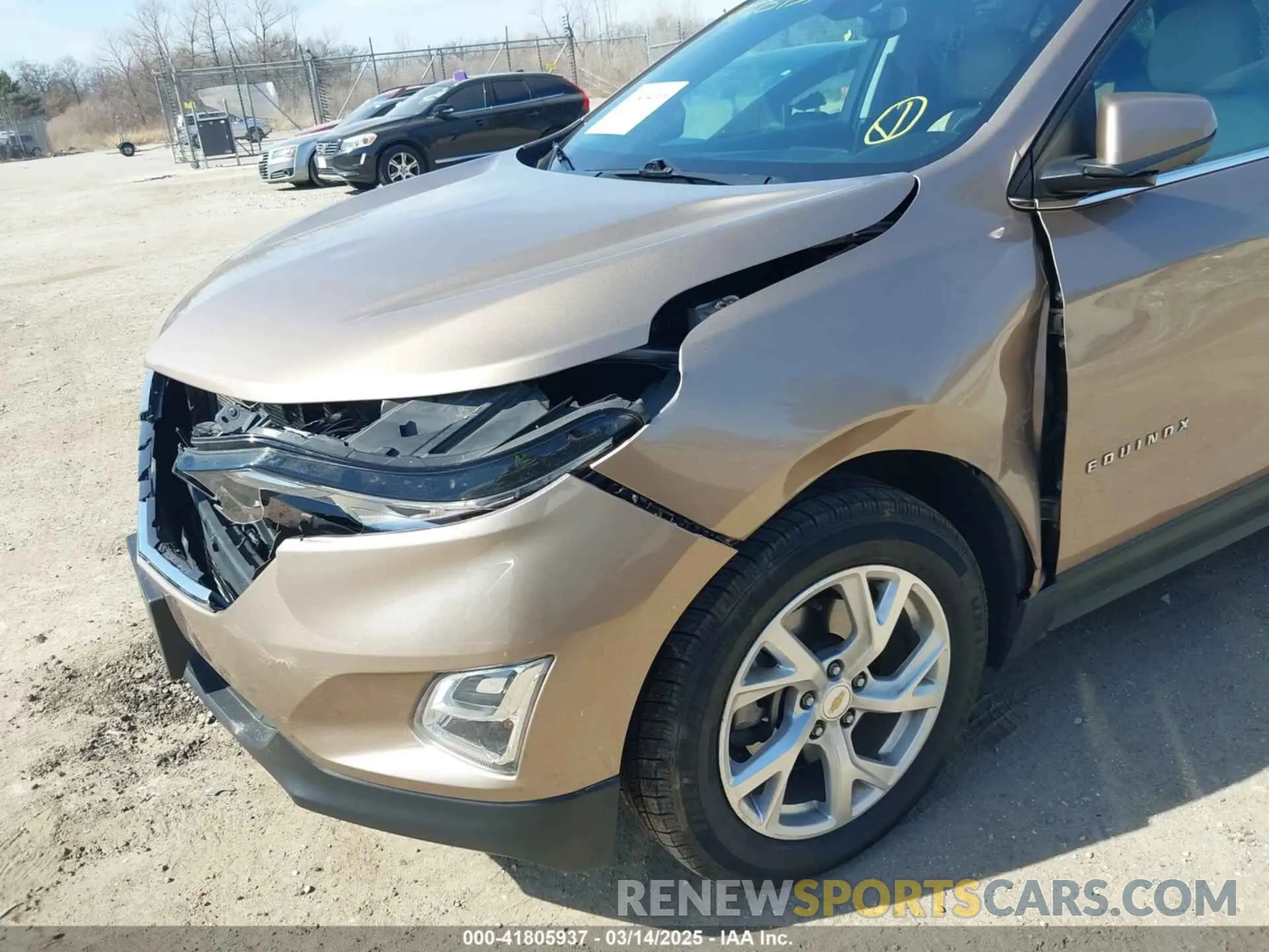 17 fotografías del automóvil dañado 2GNAXVEXXK6169236 CHEVROLET EQUINOX 2019