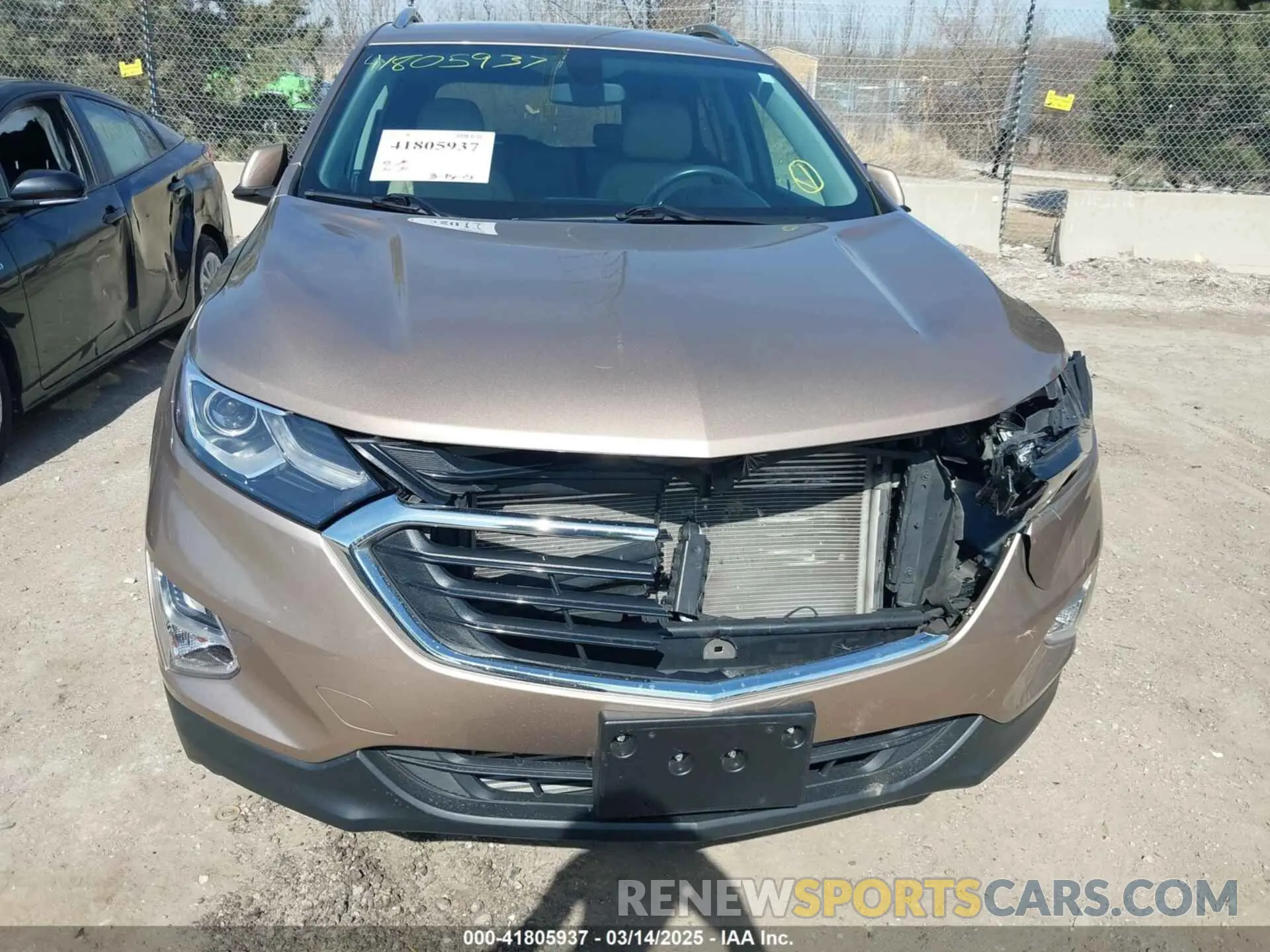 6 fotografías del automóvil dañado 2GNAXVEXXK6169236 CHEVROLET EQUINOX 2019