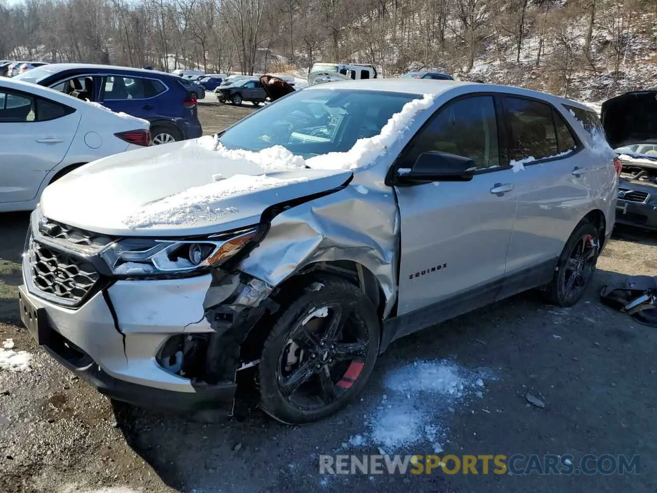 1 fotografías del automóvil dañado 2GNAXVEXXK6201389 CHEVROLET EQUINOX 2019