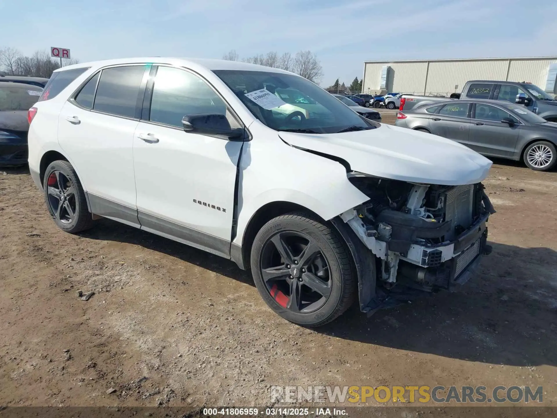 1 fotografías del automóvil dañado 2GNAXVEXXK6221349 CHEVROLET EQUINOX 2019