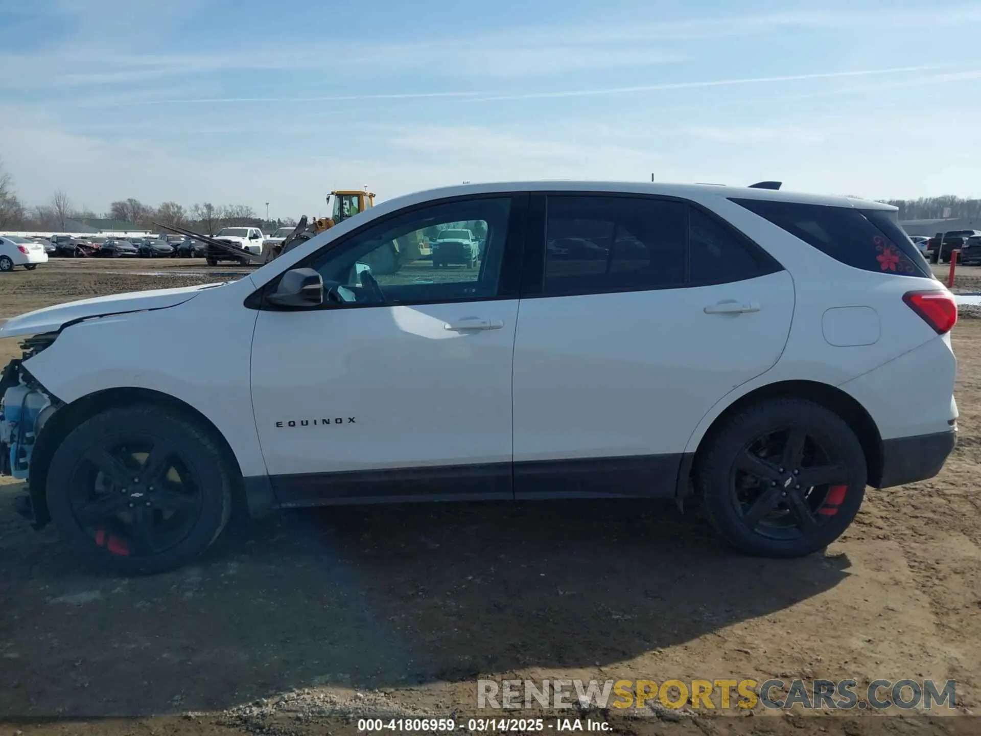 14 fotografías del automóvil dañado 2GNAXVEXXK6221349 CHEVROLET EQUINOX 2019