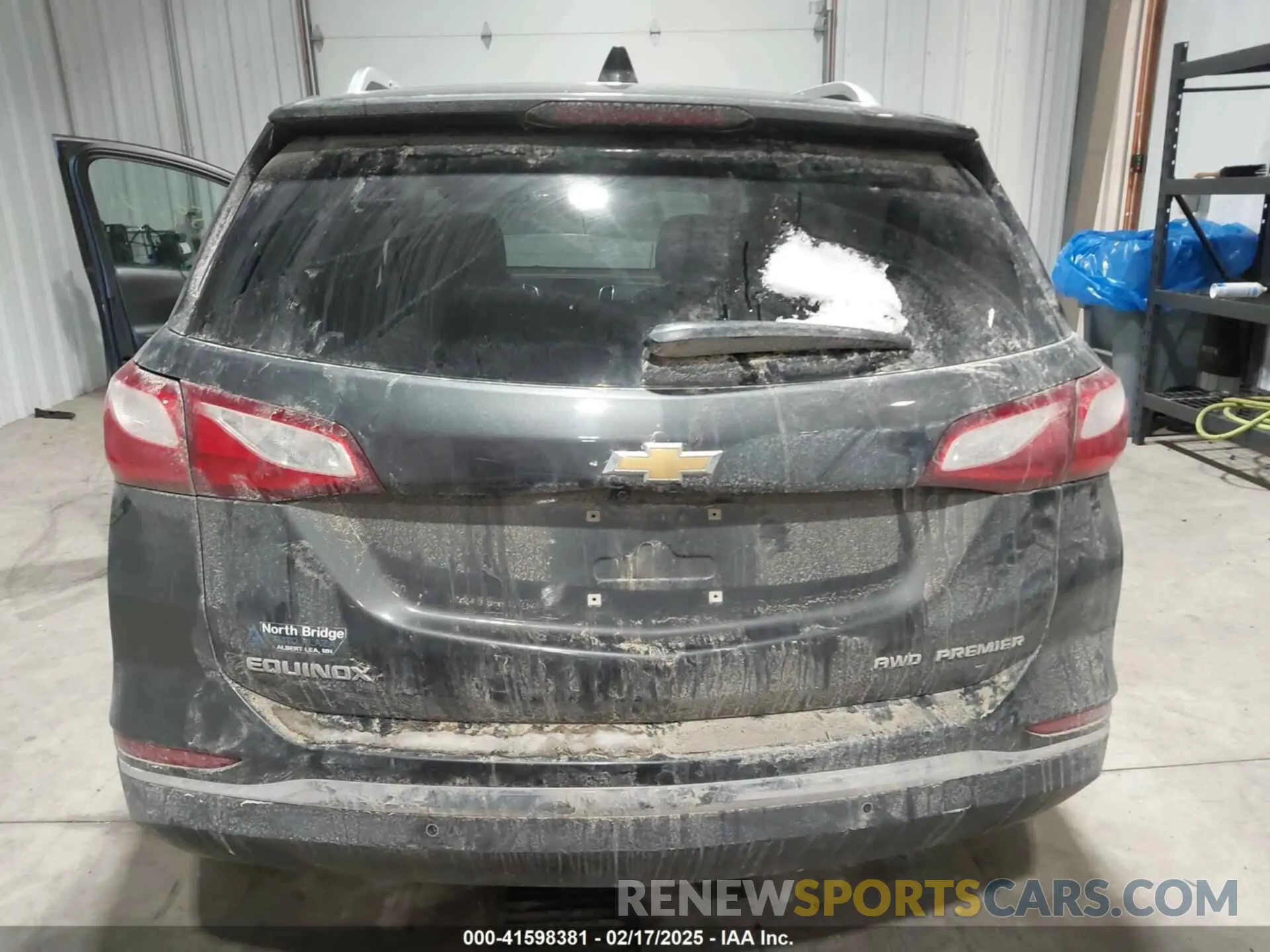 16 fotografías del automóvil dañado 2GNAXXEV2K6127055 CHEVROLET EQUINOX 2019
