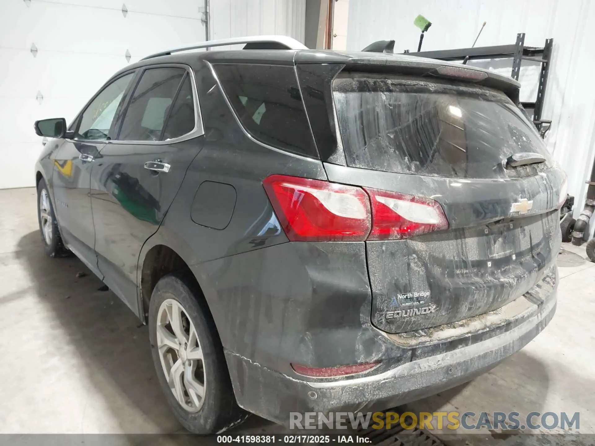 3 fotografías del automóvil dañado 2GNAXXEV2K6127055 CHEVROLET EQUINOX 2019