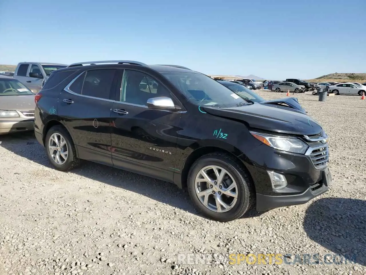 4 fotografías del automóvil dañado 2GNAXXEV2K6138654 CHEVROLET EQUINOX 2019