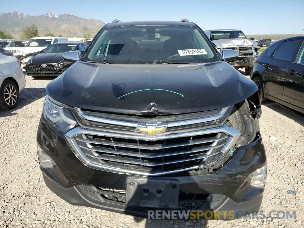5 fotografías del automóvil dañado 2GNAXXEV2K6138654 CHEVROLET EQUINOX 2019
