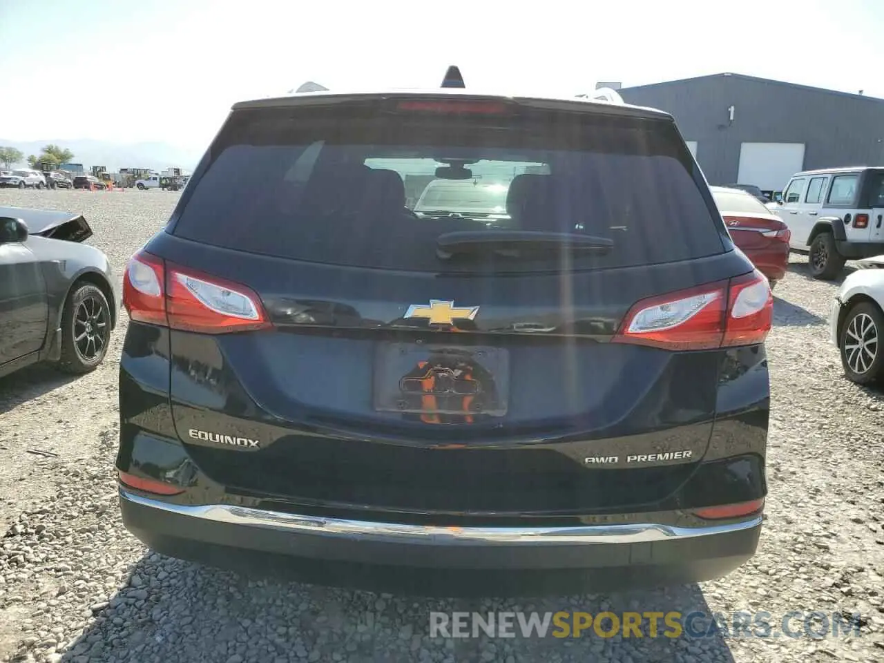 6 fotografías del automóvil dañado 2GNAXXEV2K6138654 CHEVROLET EQUINOX 2019