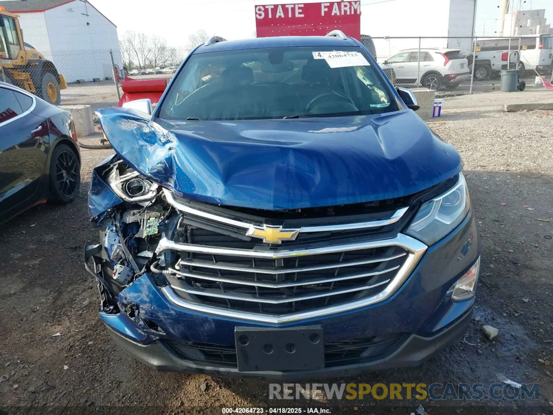 12 fotografías del automóvil dañado 2GNAXXEV8K6274206 CHEVROLET EQUINOX 2019