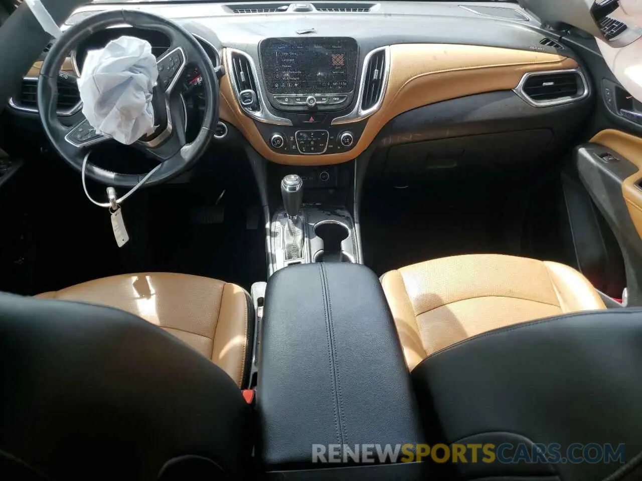 8 fotografías del automóvil dañado 2GNAXXEVXK6218283 CHEVROLET EQUINOX 2019