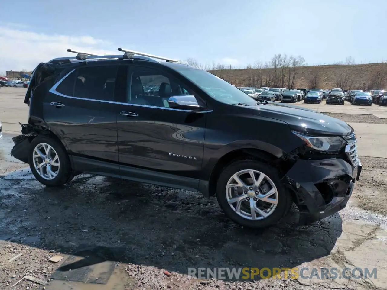 4 fotografías del automóvil dañado 2GNAXXEVXK6298846 CHEVROLET EQUINOX 2019