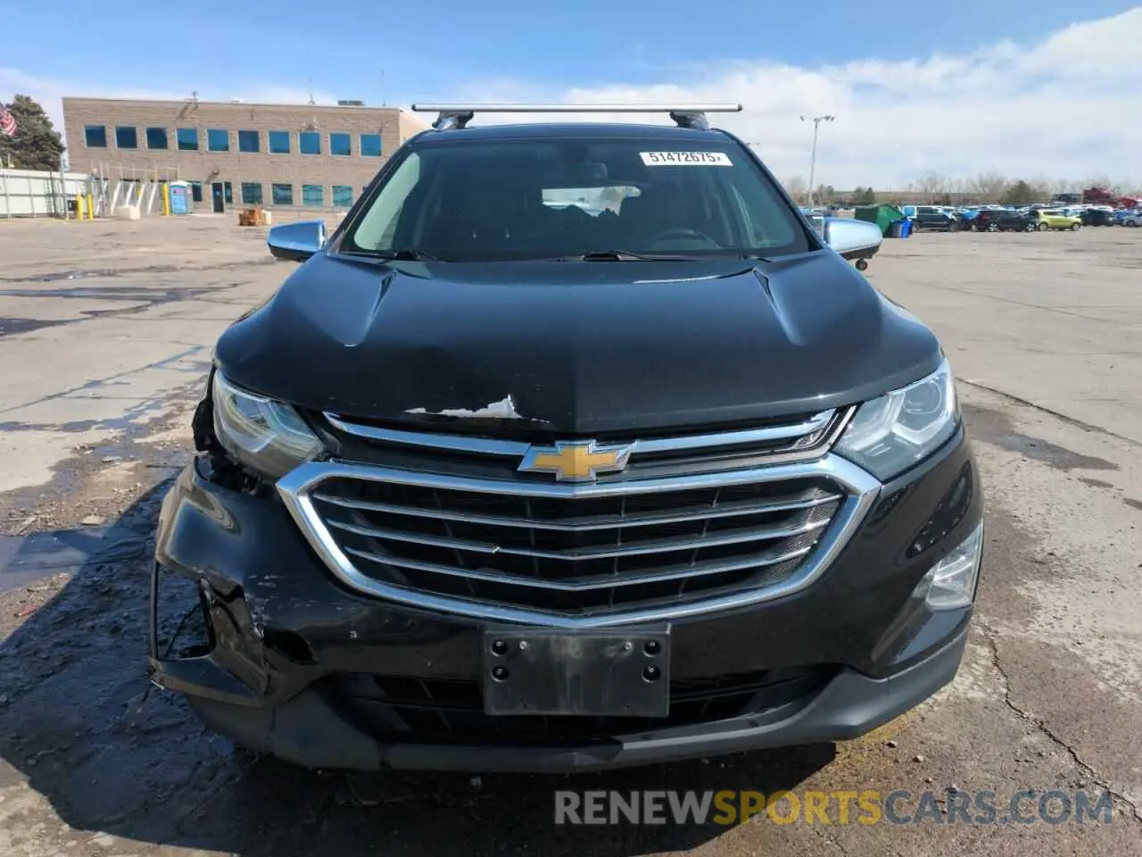 5 fotografías del automóvil dañado 2GNAXXEVXK6298846 CHEVROLET EQUINOX 2019